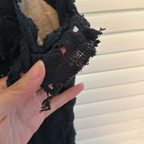 Free People Lace Corset key hole dress - Picture 7 of 11